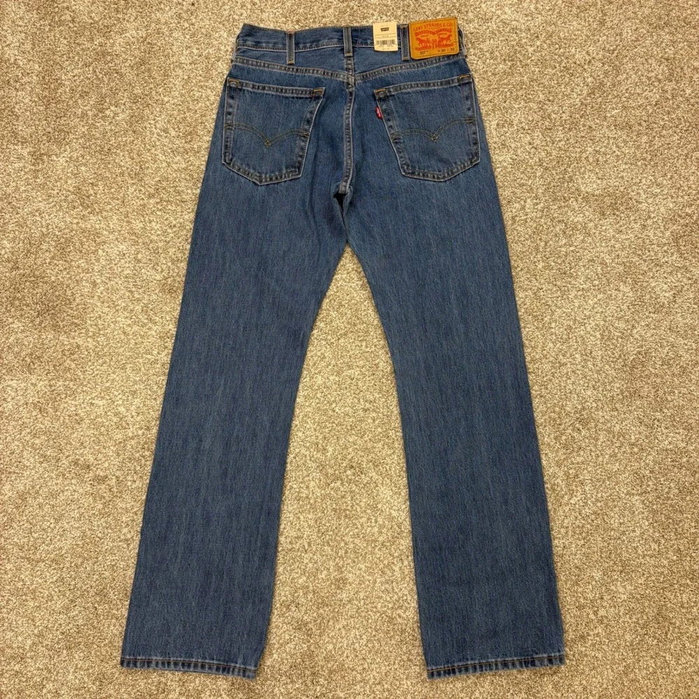 NEW Levis 517 Bootcut Jeans Mens 30x32 Blue Medium Wash Denim Western Cowboy
